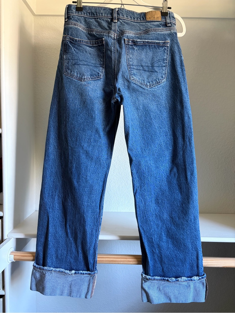 American Eagle Stovepipe Jeans - Medium Wash - Picture 2 of 4